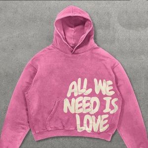 “All we need is love” hoodie